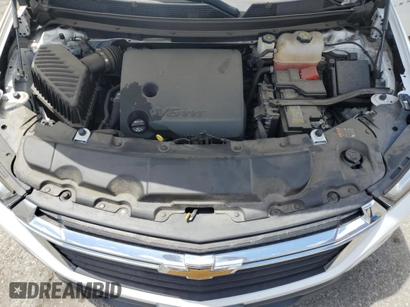 2023 Chevrolet Traverse LS z VIN 1GNERFKW9PJ140561, wystawiony jako Copart lot #56898305 z przebiegiem 57 497 mil mil oraz Szkoda całkowita • Salvage title. Historia ofert i sprzedaży dostępna na DreamBid. Obrazek 12.