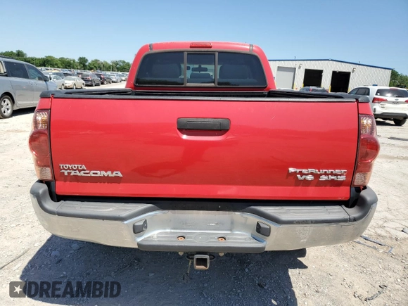 2008 Toyota Tacoma PreRunner with VIN 3TMKU72NX8M015810, listed as a Copart auction lot 56237155 with 165,871 mi miles and Salvage title. Bid and sale history available at DreamBid. Image 6.