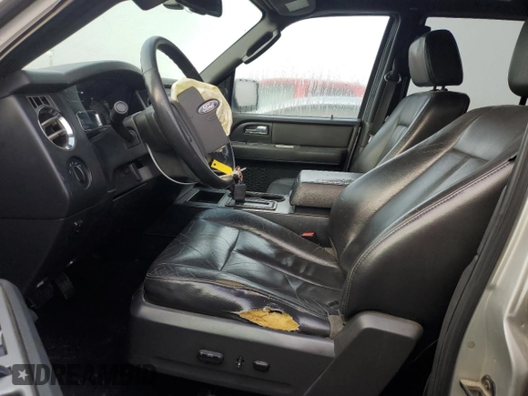 2007 Ford Expedition EL XLT with VIN 1FMFK15587LA12092, listed as a Copart auction lot 43553205 with 209,204 mi miles and Salvage Title. Bid and sale history available at carsss.com. Image 7.