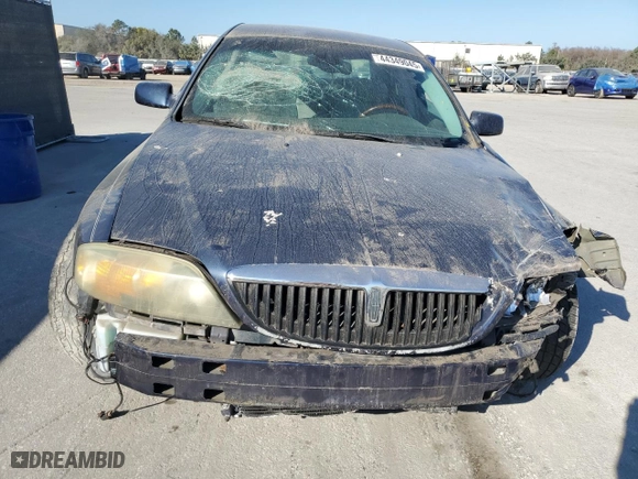 2002 Lincoln LS w/Base Pkg with VIN 1LNHM86S82Y645199, listed as a Copart auction lot 44349045 with 0 mi miles and Non Repairable. Bid and sale history available at carsss.com. Image 5.
