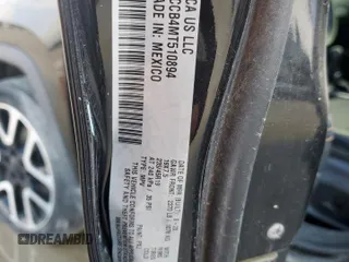 2021 Jeep Compass Limited with VIN 3C4NJCCB4MT510894, listed as a Copart auction lot 55861685 with Not provided miles and Clean title. Bid and sale history available at DreamBid. Image 13.