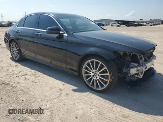 2018 Mercedes-Benz C with VIN 55SWF4JBXJU279054, listed as a Copart auction lot 66615364 with 66,109 mi miles and Salvage Title. Bid and sale history available at carsss.com. Image 4.