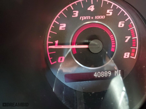 2008 Pontiac Solstice GXP with VIN 1G2MG35X18Y104728, listed as a Copart auction lot 46963244 with 40,889 mi miles and Non Repairable. Bid and sale history available at carsss.com. Image 9.