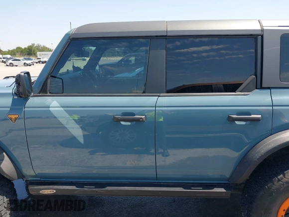 2022 Ford Bronco with VIN 1FMEE5DP5NLA90680, listed as a IAAI auction lot 42198160 with 37,129 mi miles and . Bid and sale history available at DreamBid. Image 14.