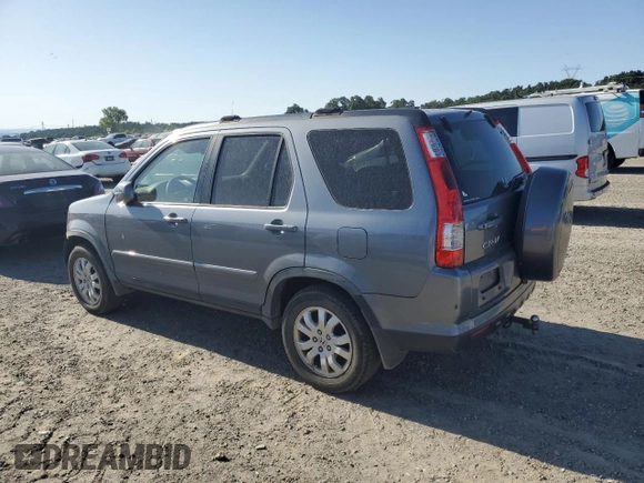 2005 Honda CR-V EX SE z VIN JHLRD78985C030749, wystawiony jako Copart lot #56605325 z przebiegiem 172 235 mil mil oraz Szkoda całkowita • Salvage title. Historia ofert i sprzedaży dostępna na DreamBid. Obrazek 2.
