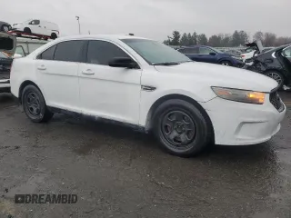 2014 Ford Police Interceptor with VIN 1FAHP2L83EG138213, listed as a Copart auction lot 83946044 with 130,742 mi miles and Salvage title. Bid and sale history available at DreamBid. Image 4.