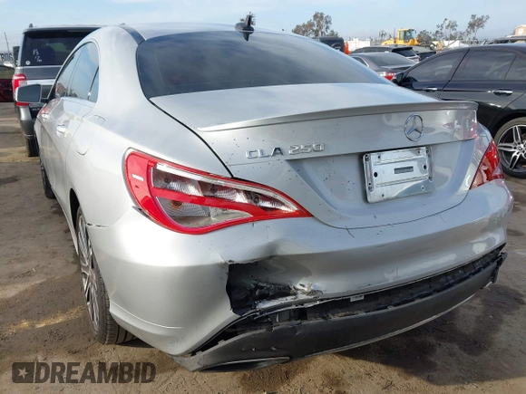 2019 Mercedes-Benz CLA with VIN WDDSJ4EB3KN740161, listed as a IAAI auction lot 41911227 with 61,565 mi miles. Bid and sale history available at carsss.com. Image 6.