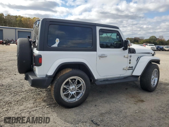 2021 Jeep Wrangler Sport S with VIN 1C4GJXAN4MW586431, listed as a Copart auction lot 79587694 with 30,013 mi miles and Salvage Title. Bid and sale history available at DreamBid. Image 3.