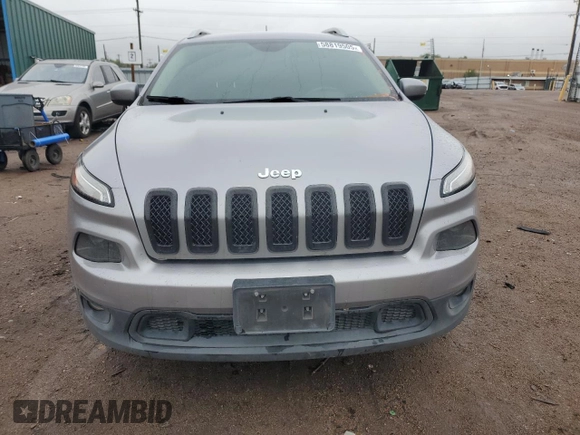 2018 Jeep Cherokee Latitude with VIN 1C4PJMCB8JD523356, listed as a Copart auction lot 58819505 with 107,182 mi miles and Salvage title. Bid and sale history available at DreamBid. Image 5.