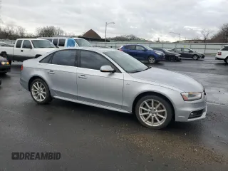 2015 Audi A4 Premium with VIN WAUAFAFL9FN009279, listed as a Copart auction lot 49459215 with 79,157 mi miles and Salvage Title. Bid and sale history available at carsss.com. Image 4.