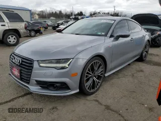 2017 Audi A7 Prestige with VIN WAU22AFC7HN049024, listed as a Copart auction lot 82763423 with 53,322 mi miles. Bid and sale history available at carsss.com. Image 1.