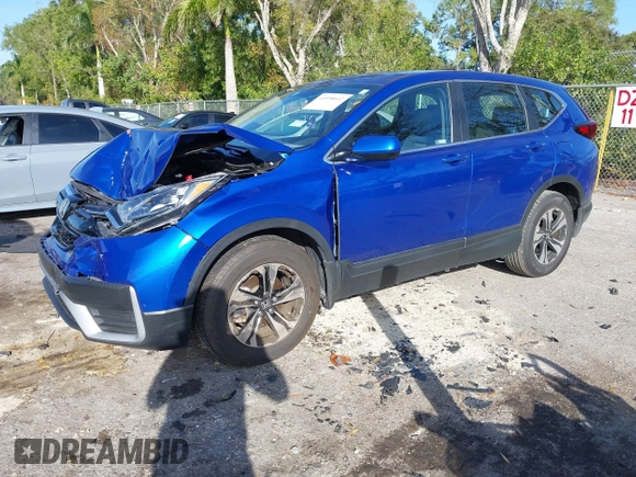 2022 Honda CR-V Special Edition with VIN 7FARW1H73NE010449, listed as a IAAI auction lot 41598602 with 46,963 mi miles. Bid and sale history available at carsss.com. Image 18.