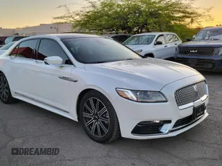 2017 Lincoln Continental Reserve with VIN 1LN6L9RP6H5629262, listed as a Copart auction lot 52741565 with 85,377 mi miles and Clean Title. Bid and sale history available at carsss.com. Image 1.