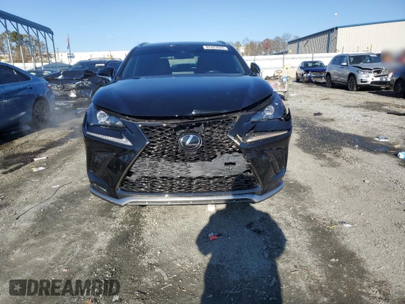 2021 Lexus NX with VIN JTJSARDZ1M2255492, listed as a Copart auction lot 82323924 with 48,211 mi miles and Salvage Title. Bid and sale history available at carsss.com. Image 5.