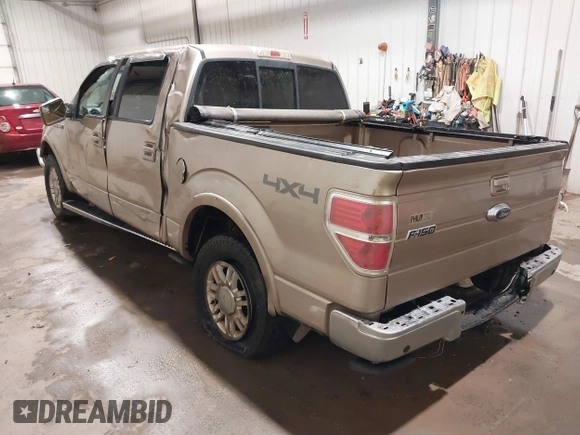 2012 Ford F-150 XL with VIN 1FTFW1ET9CFA04969, listed as a IAAI auction lot 41650332 with 154,654 mi miles and . Bid and sale history available at DreamBid. Image 3.
