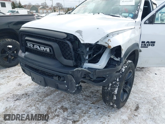 2021 Ram 1500 Classic Warlock with VIN 1C6RR7GG7MS590384, listed as a IAAI auction lot 41332107 with 52,046 mi miles. Bid and sale history available at carsss.com. Image 6.