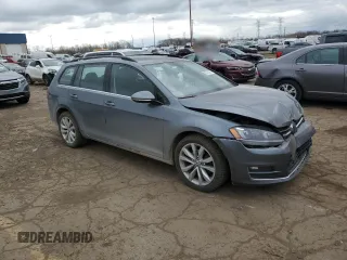 2015 Volkswagen Golf SportWagen TDI SE with VIN 3VWFA7AU7FM510477, listed as a Copart auction lot 53312575 with 142,702 mi miles and Clean Title. Bid and sale history available at carsss.com. Image 4.