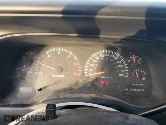 1999 Dodge Dakota SLT with VIN 1B7GG22Y3XS275370, listed as a Copart auction lot 81568994 with 241,945 mi miles and Salvage Title. Bid and sale history available at DreamBid. Image 9.