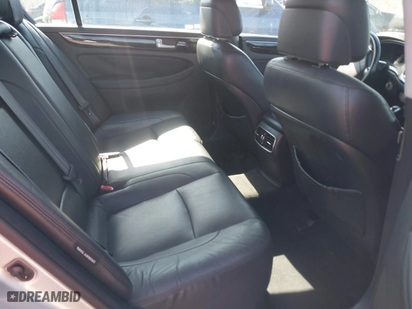 2012 Hyundai Genesis 3.8L with VIN KMHGC4DD8CU163384, listed as a IAAI auction lot 42058025 with 155,351 mi miles. Bid and sale history available at carsss.com. Image 8.