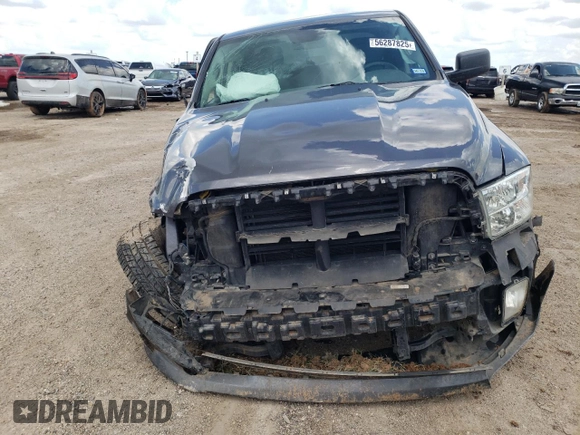 2018 Ram 1500 Express z VIN 1C6RR7KT8JS339244, wystawiony jako Copart lot #56287825 z przebiegiem 71 757 mil mil oraz Szkoda całkowita • Salvage title. Historia ofert i sprzedaży dostępna na DreamBid. Obrazek 5.
