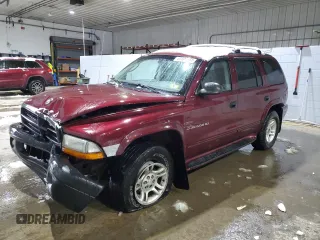 2001 Dodge Durango with VIN 1B4HS28N31F624590, listed as a Copart auction lot 83601564 with 108,872 mi miles and Salvage Title. Bid and sale history available at carsss.com. Image 1.