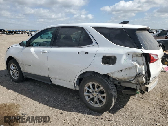 2020 Chevrolet Equinox LT with VIN 2GNAXUEV8L6189480, listed as a Copart auction lot 48787435 with 109,850 mi miles and Salvage Title. Bid and sale history available at DreamBid. Image 2.