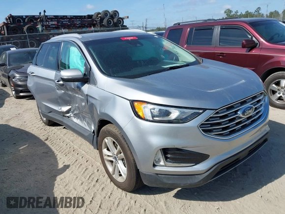 2020 Ford Edge SEL with VIN 2FMPK3J92LBA74106, listed as a IAAI auction lot 42157636 with 92,305 mi miles and . Bid and sale history available at DreamBid. Image 1.
