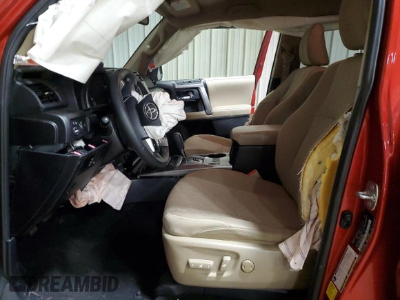 2022 Toyota 4Runner SR5 with VIN JTEMU5JR4N6019845, listed as a Copart auction lot 44859945 with 43,311 mi miles and Salvage title. Bid and sale history available at DreamBid. Image 7.