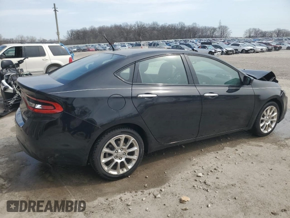 2013 Dodge Dart Limited with VIN 1C3CDFCA5DD337985, listed as a Copart auction lot 53307605 with 125,794 mi miles and Non Repairable. Bid and sale history available at DreamBid. Image 3.