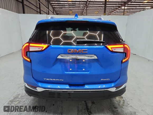 2024 GMC Terrain SLT with VIN 3GKALVEG9RL178377, listed as a Copart auction lot 63515605 with 43,075 mi miles and Clean title. Bid and sale history available at DreamBid. Image 6.