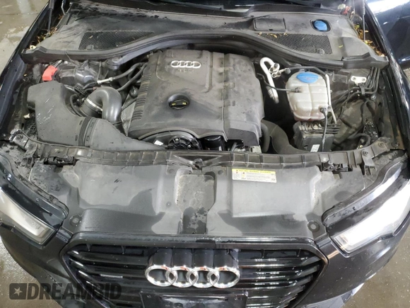 2015 Audi A6 2.0T Premium with VIN WAUFFAFC9FN032258, listed as a Copart auction lot 70641064 with 125,355 mi miles and Salvage Title. Bid and sale history available at carsss.com. Image 11.