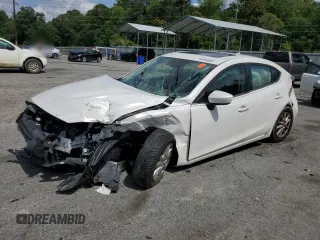 2015 Mazda 3 i Touring with VIN 3MZBM1V71FM177846, listed as a Copart auction lot 58368905 with 93,978 mi miles and Salvage title. Bid and sale history available at DreamBid. Image 1.