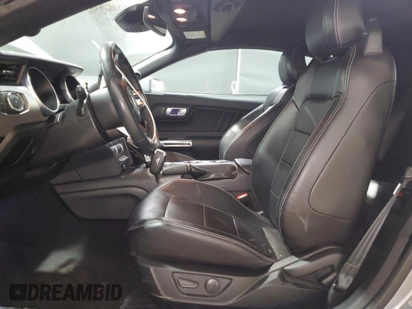 2023 Ford Mustang EcoBoost with VIN 1FATP8UH8P5107470, listed as a Copart auction lot 47271495 with 47,311 mi miles and Clean Title. Bid and sale history available at DreamBid. Image 7.