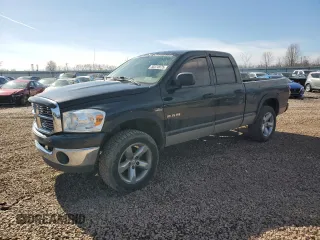 2008 Dodge 1500 SLT with VIN 1D7HU18208S610649, listed as a Copart auction lot 50370975 with 214,165 mi miles and Salvage Title. Bid and sale history available at carsss.com. Image 1.