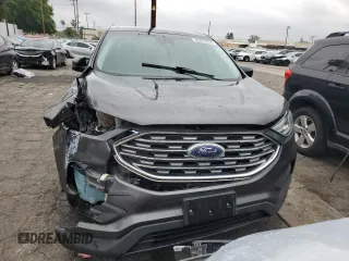 2019 Ford Edge SE with VIN 2FMPK3G96KBC51357, listed as a Copart auction lot 54580945 with 92,024 mi miles and Salvage title. Bid and sale history available at DreamBid. Image 5.