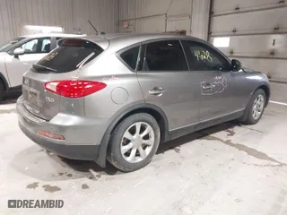 2008 Infiniti EX35 Journey with VIN JNKAJ09F38M356048, listed as a IAAI auction lot 41984628 with 125,714 mi miles. Bid and sale history available at carsss.com. Image 4.