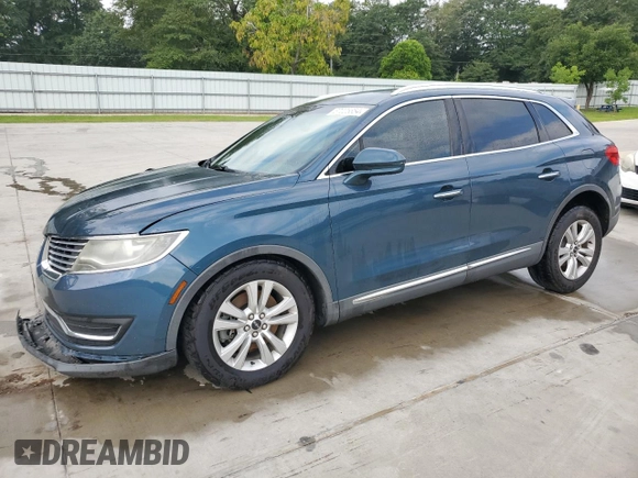 2016 Lincoln MKX Premiere with VIN 2LMTJ6JR1GBL74152, listed as a Copart auction lot 67025854 with 96,397 mi miles and Salvage Title. Bid and sale history available at carsss.com. Image 1.