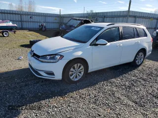 2019 Volkswagen Golf SportWagen S with VIN 3VW117AU2KM502355, listed as a Copart auction lot 71405544 with 49,111 mi miles and Salvage Title. Bid and sale history available at carsss.com. Image 2.