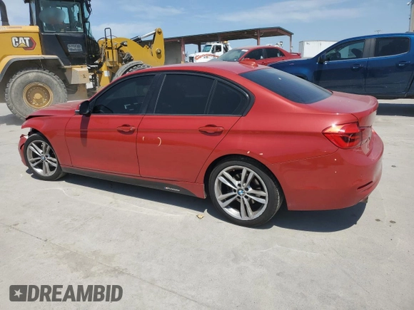 2016 BMW 3 Series 320i with VIN WBA8A9C53GK616475, listed as a Copart auction lot 52821085 with 112,313 mi miles and Salvage Title. Bid and sale history available at carsss.com. Image 2.