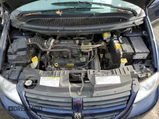 2005 Dodge Caravan SE with VIN 1D4GP24RX5B283570, listed as a Copart auction lot 87555195 with 71,193 mi miles and Salvage Title. Bid and sale history available at DreamBid. Image 12.