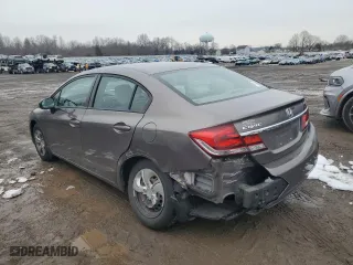 2014 Honda Civic Sedan LX with VIN 19XFB2F58EE226224, listed as a Copart auction lot 45057845 with 118,558 mi miles and Salvage Title. Bid and sale history available at carsss.com. Image 2.
