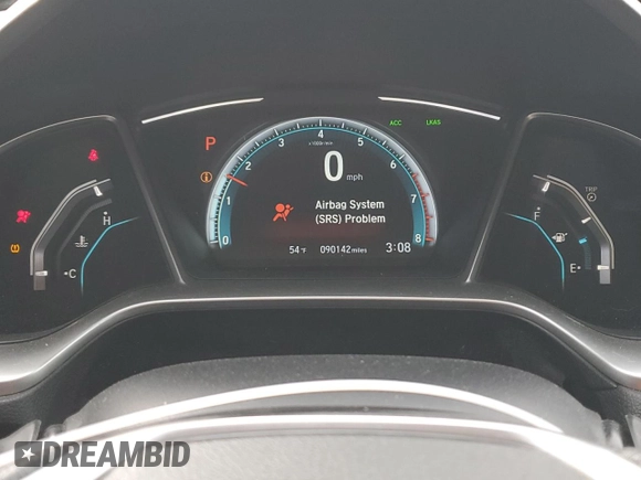 2017 Honda Civic Sedan EX-T with VIN 19XFC1F48HE003328, listed as a Copart auction lot 82927294 with 90,142 mi miles and Salvage Title. Bid and sale history available at carsss.com. Image 9.