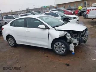 2021 Kia Rio S with VIN 3KPA24AD2ME379622, listed as a IAAI auction lot 41547613 with 45,671 mi miles. Bid and sale history available at carsss.com. Image 14.