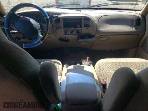 2001 Ford F-150 XLT with VIN 1FTRW07L81KE00951, listed as a Copart auction lot 57348535 with Not provided miles and Salvage title. Bid and sale history available at DreamBid. Image 8.