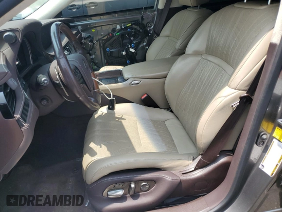 2019 Lexus LS 500 with VIN JTHC51FF0K5006854, listed as a Copart auction lot 59054025 with 59,267 mi miles and Salvage title. Bid and sale history available at DreamBid. Image 7.