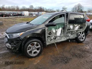2018 Honda CR-V EX-L with VIN 2HKRW2H82JH698191, listed as a Copart auction lot 70147052 with 34,352 mi miles. Bid and sale history available at carsss.com. Image 1.
