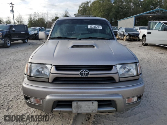 2002 Toyota 4Runner SR5 z VIN JT3GN86R620256767, wystawiony jako Copart lot #47205205 z przebiegiem 255 793 mil mil oraz Szkoda całkowita • Salvage title. Historia ofert i sprzedaży dostępna na DreamBid. Obrazek 5.