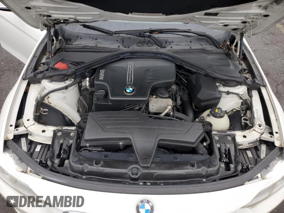 2014 BMW 3 Series 328i with VIN WBA3C1C50EK116423, listed as a Copart auction lot 61422515 with 166,006 mi miles and Salvage title. Bid and sale history available at DreamBid. Image 11.