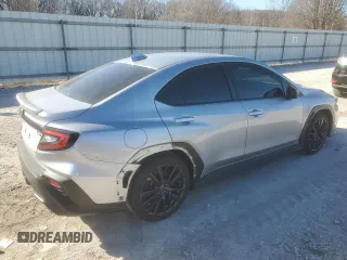 2022 Subaru WRX Premium with VIN JF1VBAF67N9023513, listed as a Copart auction lot 46954125 with 15,585 mi miles and Salvage Title. Bid and sale history available at carsss.com. Image 3.