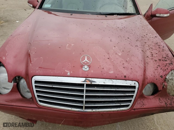 2002 Mercedes-Benz CLK-Class with VIN WDBLK65G02T110501, listed as a Copart auction lot 78306224 with 115,172 mi miles and Salvage Title. Bid and sale history available at carsss.com. Image 11.